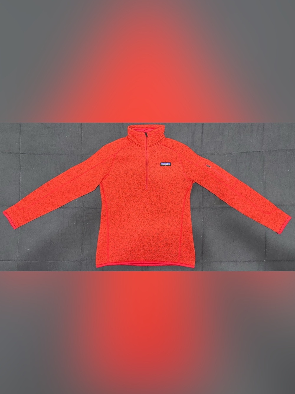 Patagonia Women’s Quarter Zip Better Sweater - Red